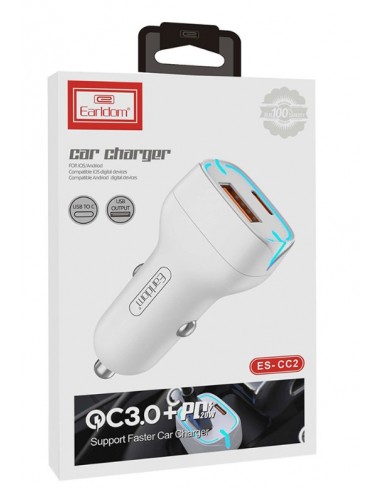 CAR 12V TO USB 5V/3A 20W